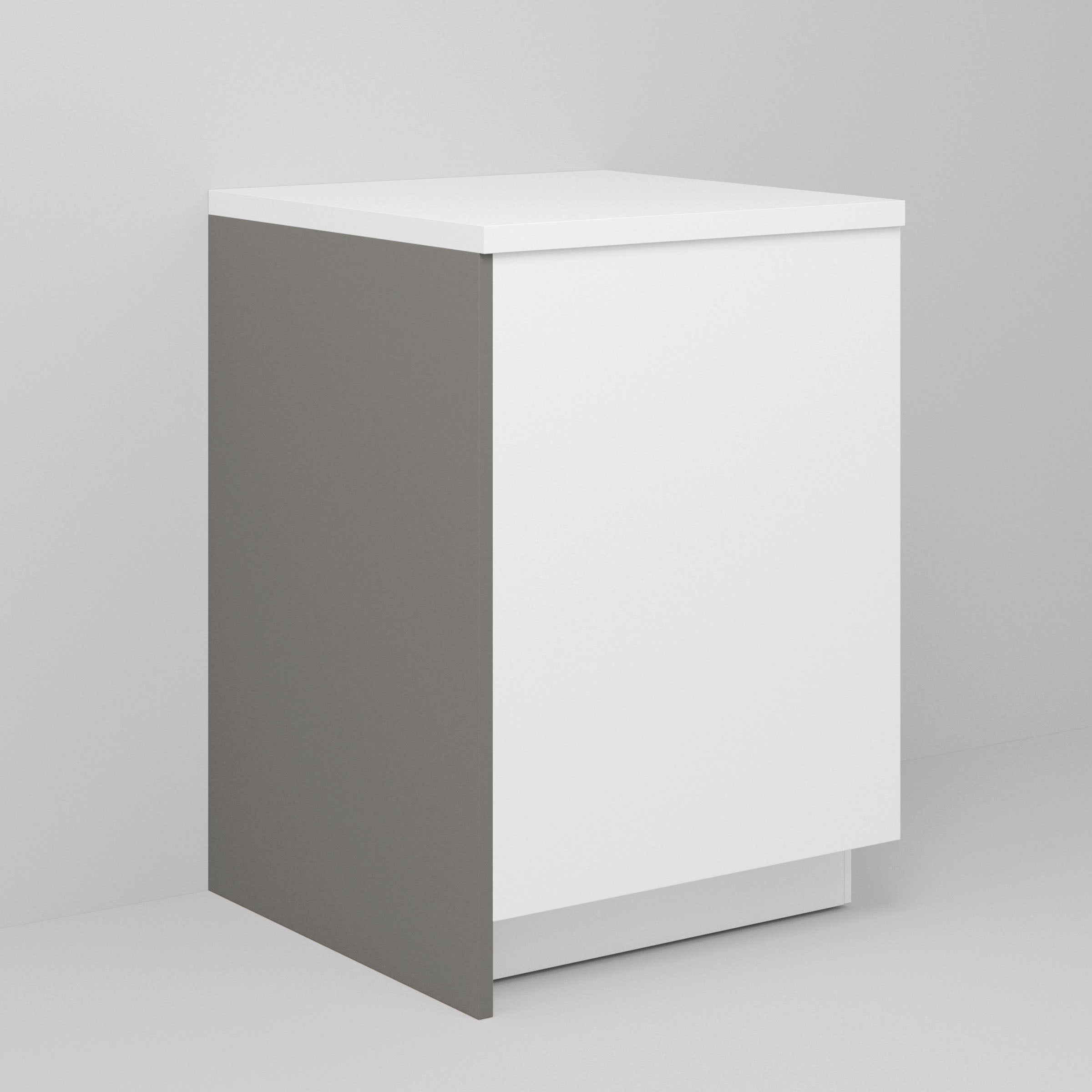 Light Grey Supermatte Slab Cover Panel for Akurum 26" x 36" / Light Grey