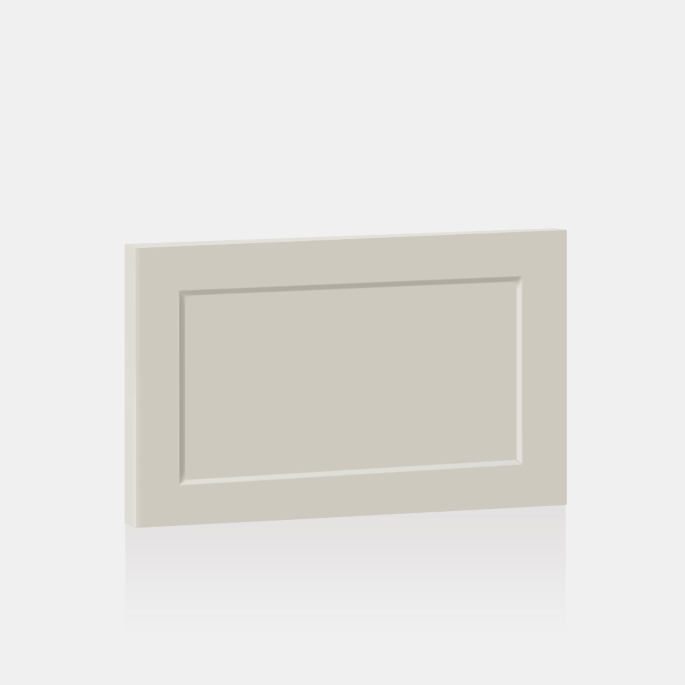 Stone Supermatte Shaker Front for Besta 23-5/8” x 15” - Door/Drawer / Stone