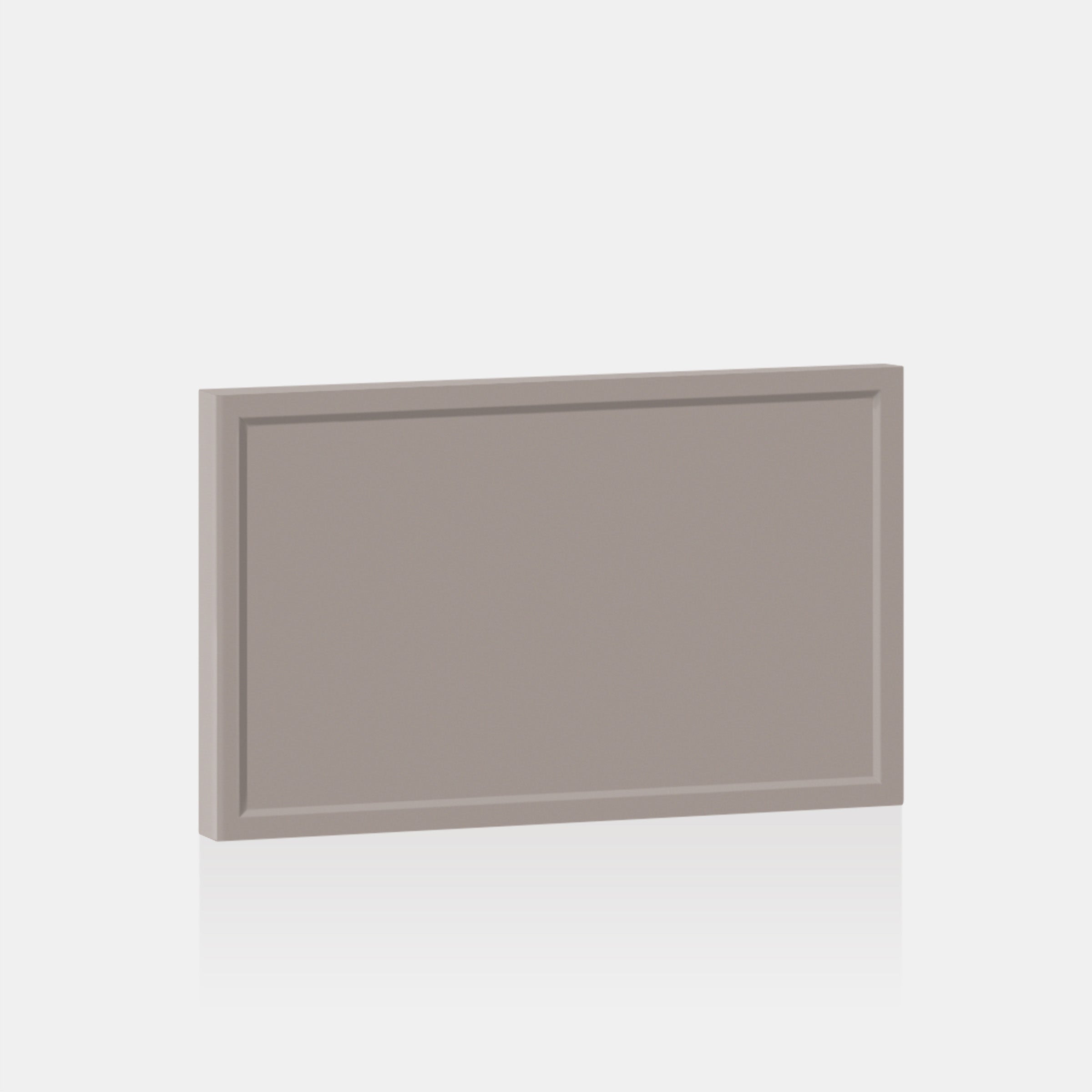 Desert Grey Quarterline Front for Besta 23 ⅝” x 15” - Door/Drawer / Desert Grey