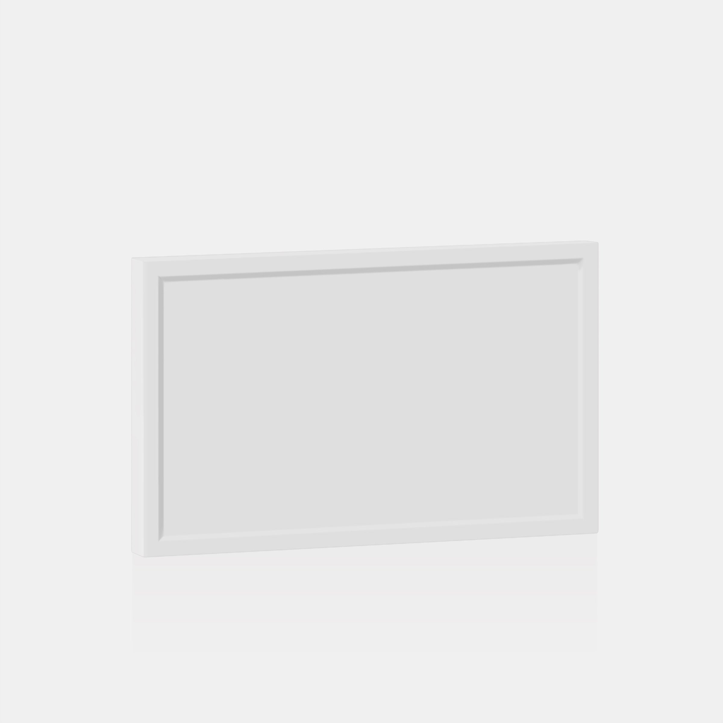 White Quarterline Front for Besta 23 ⅝” x 15” - Door/Drawer / White