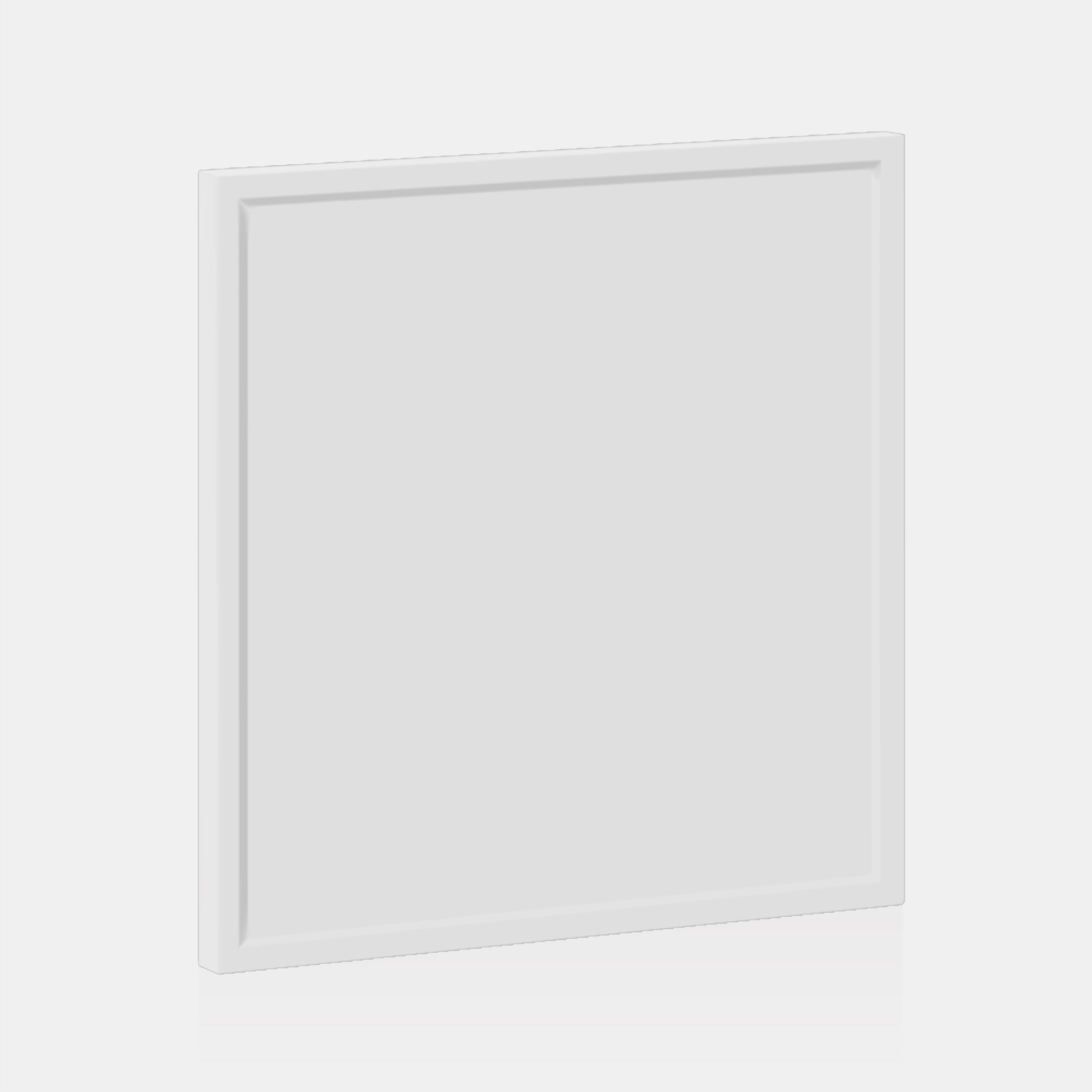 White Quarterline Front for Besta 23 ⅝ " x 25 ¼ " - Door / White