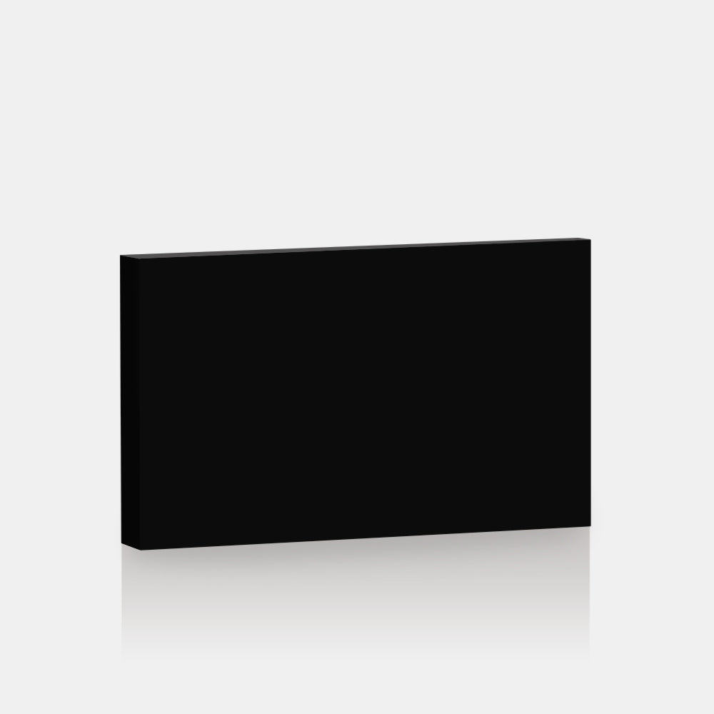 Black Supermatte Slab Front for Besta 23 ⅝” x 15” - Door/Drawer / Black