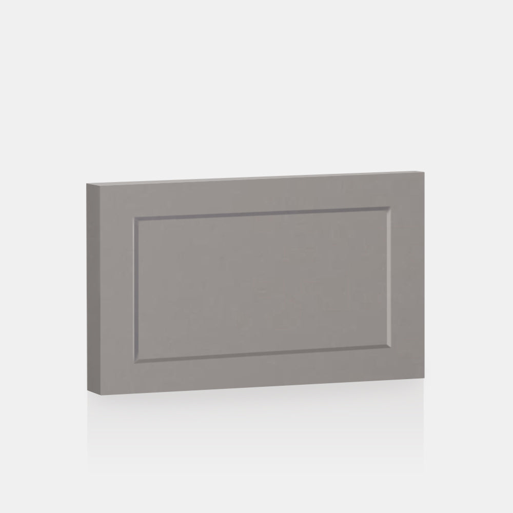 Light Grey Supermatte Shaker Front for Besta 23 ⅝” x 15” - Door/Drawer / Light grey