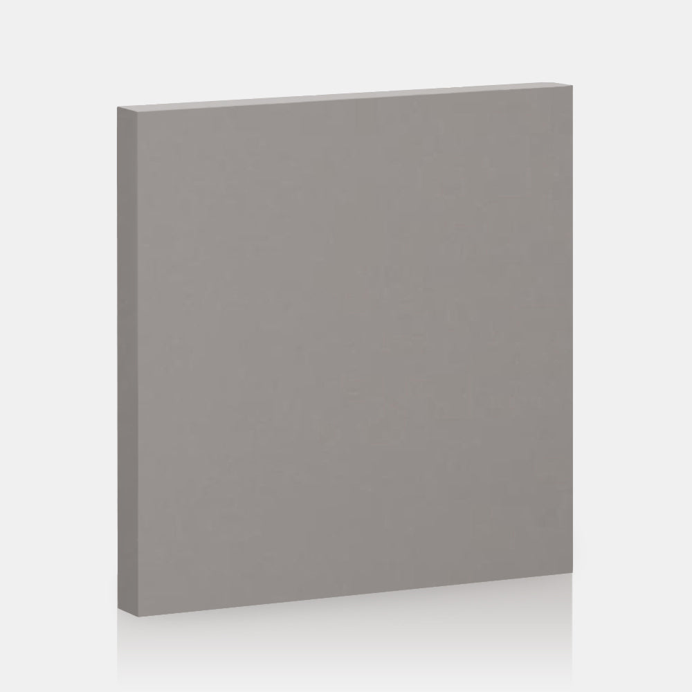 Light Grey Supermatte Slab Front for Besta 23 ⅝ " x 25 ¼ " - Door / Light grey