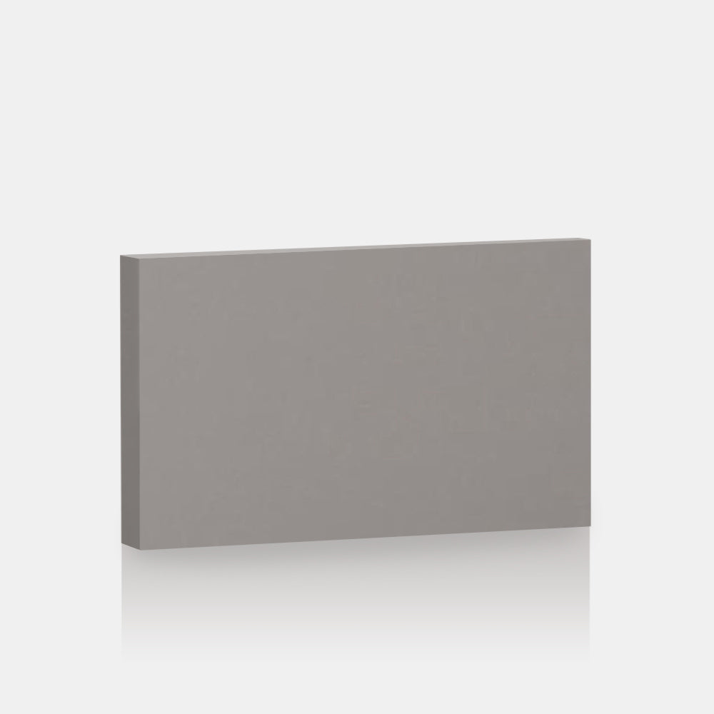 Light Grey Supermatte Slab Front for Besta 23 ⅝” x 15” - Door/Drawer / Light grey