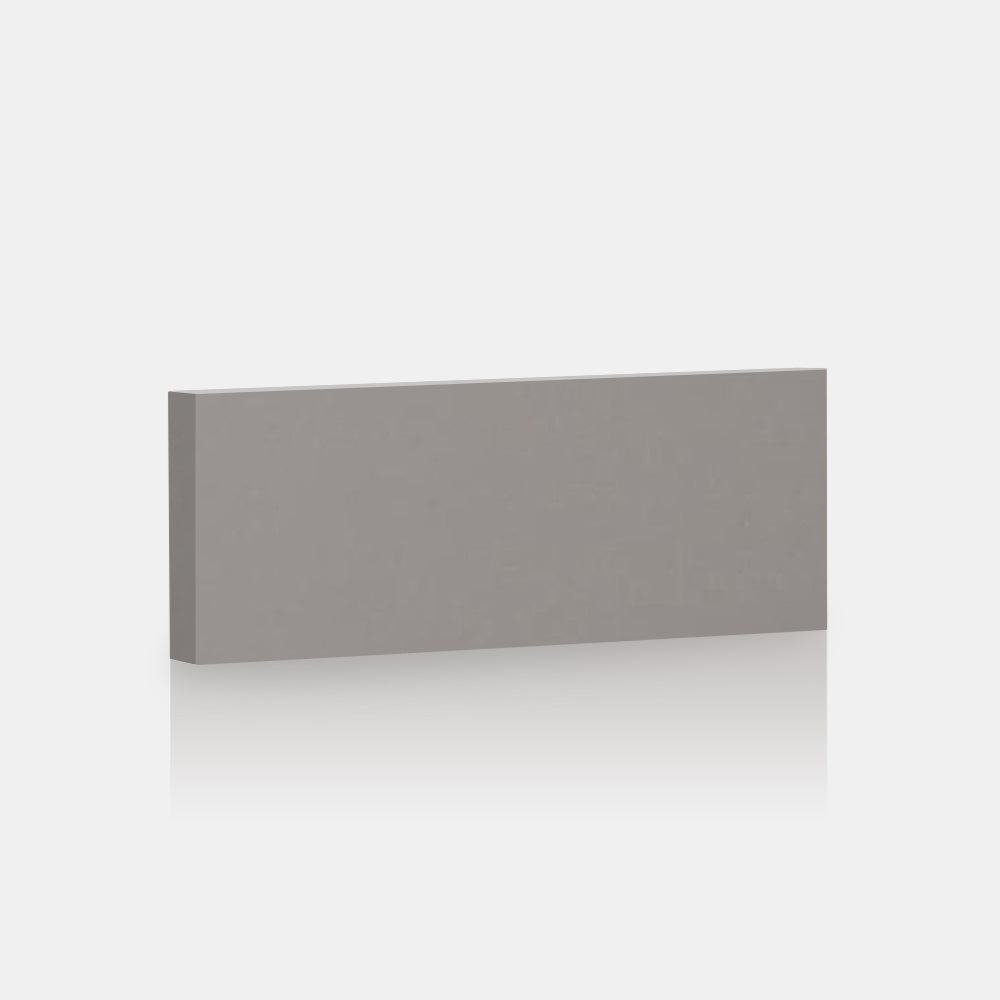 Light Grey Supermatte Slab Front for Besta 23 ⅝ " x 10 ¼ " - Drawer / Light grey
