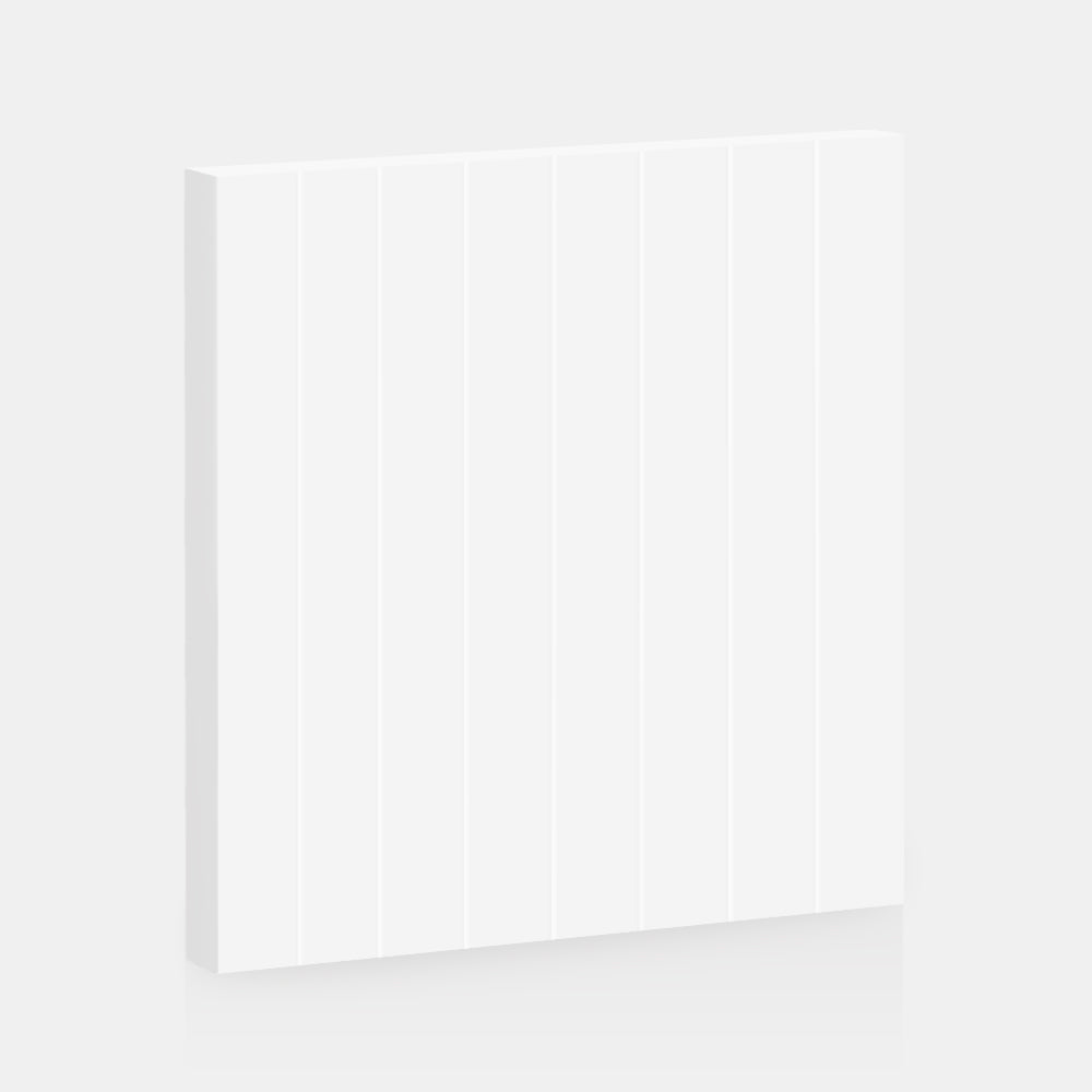 White SSS Beaded Front for Besta 23 ⅝ " x 25 ¼ " - Door / White