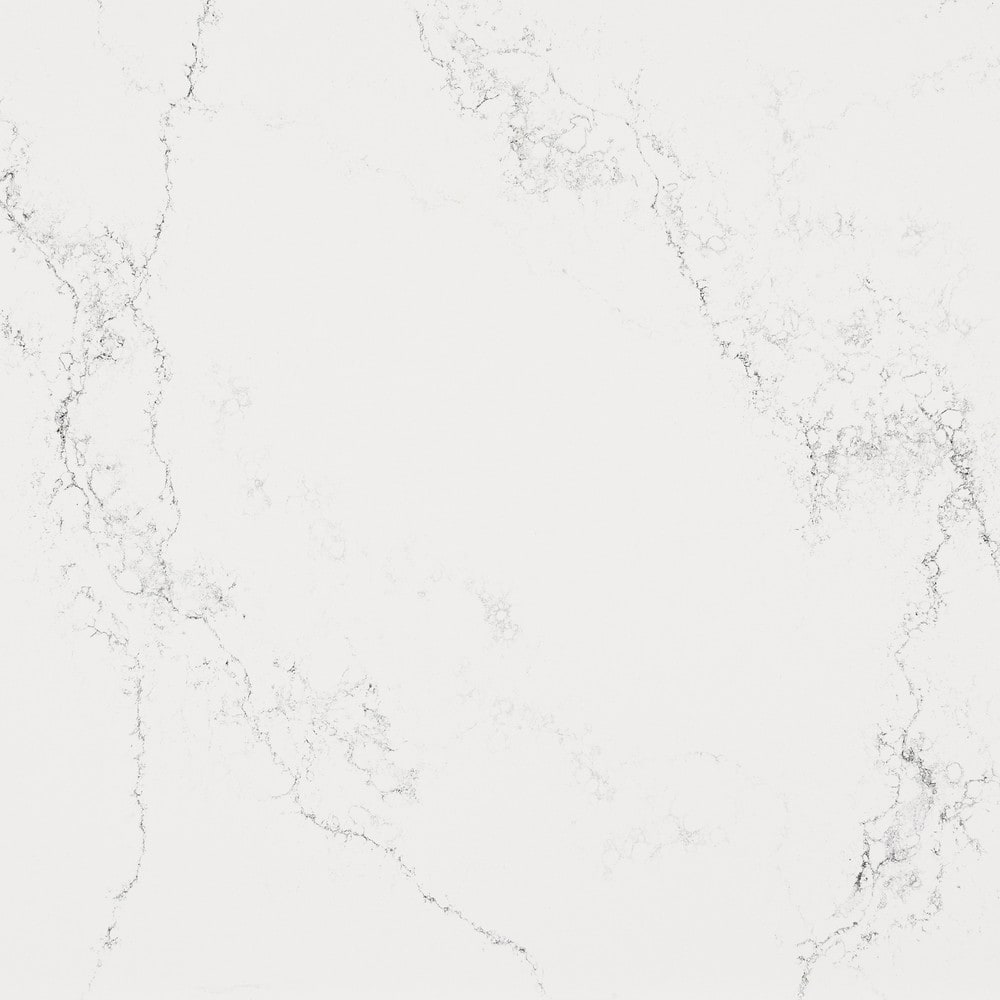 2-in x 7-in Sample by Caesarstone Empira White - 5151
