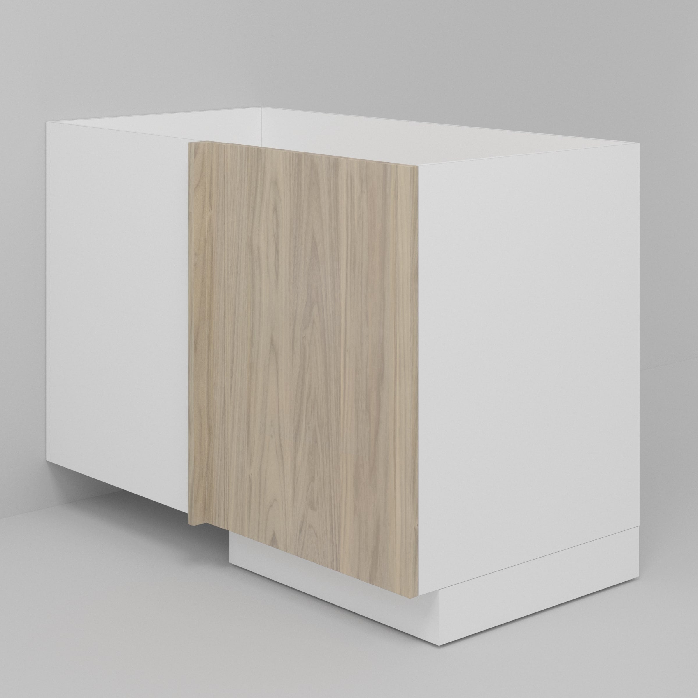 Oakley Supermatte Slab Door for Sektion 21" Corner Cabinet / 30" (W/TRIM) / Oakley