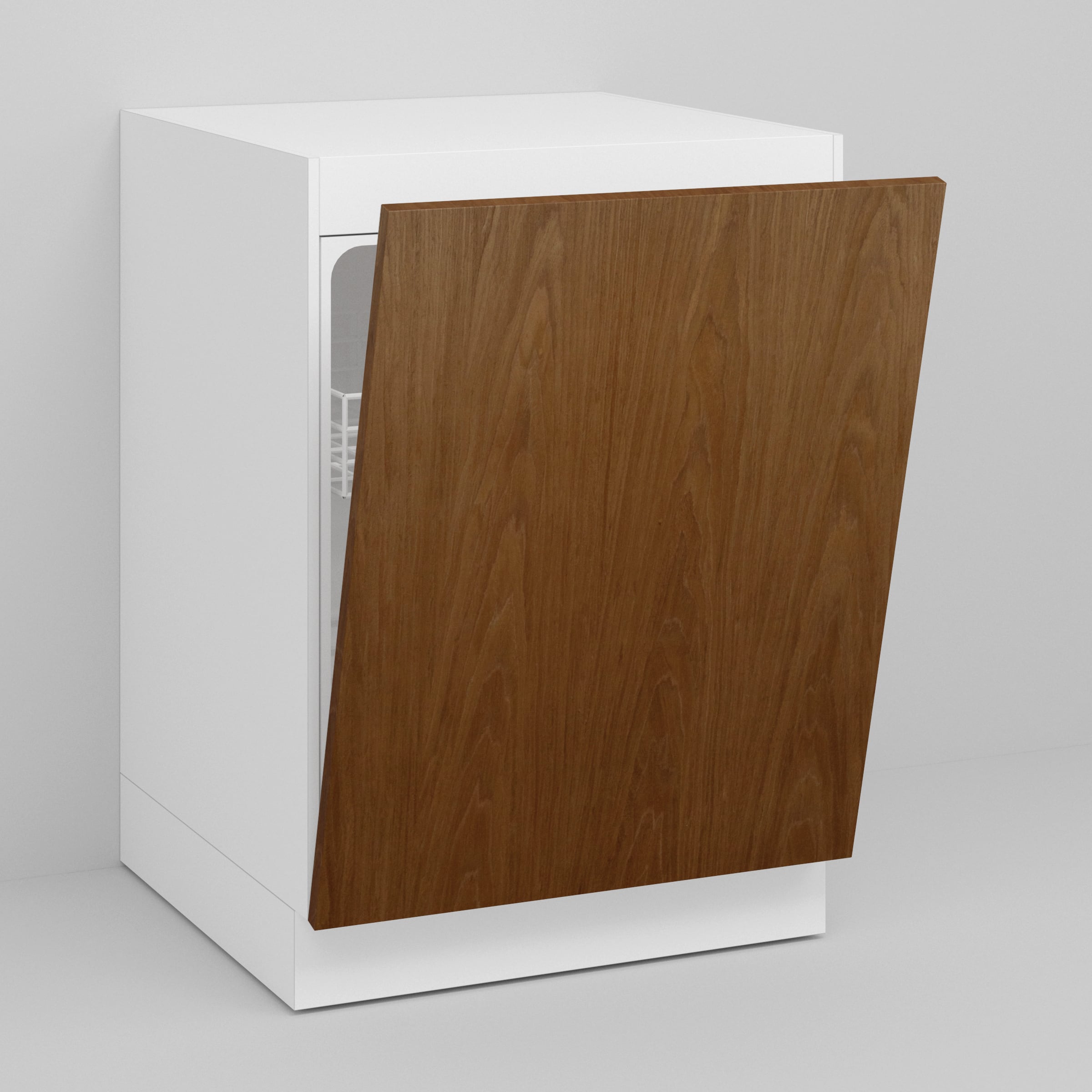 Walnut Slab Door for Sektion (Horizontal Grain) 24" / 30" Dishwasher / Walnut - Horizontal