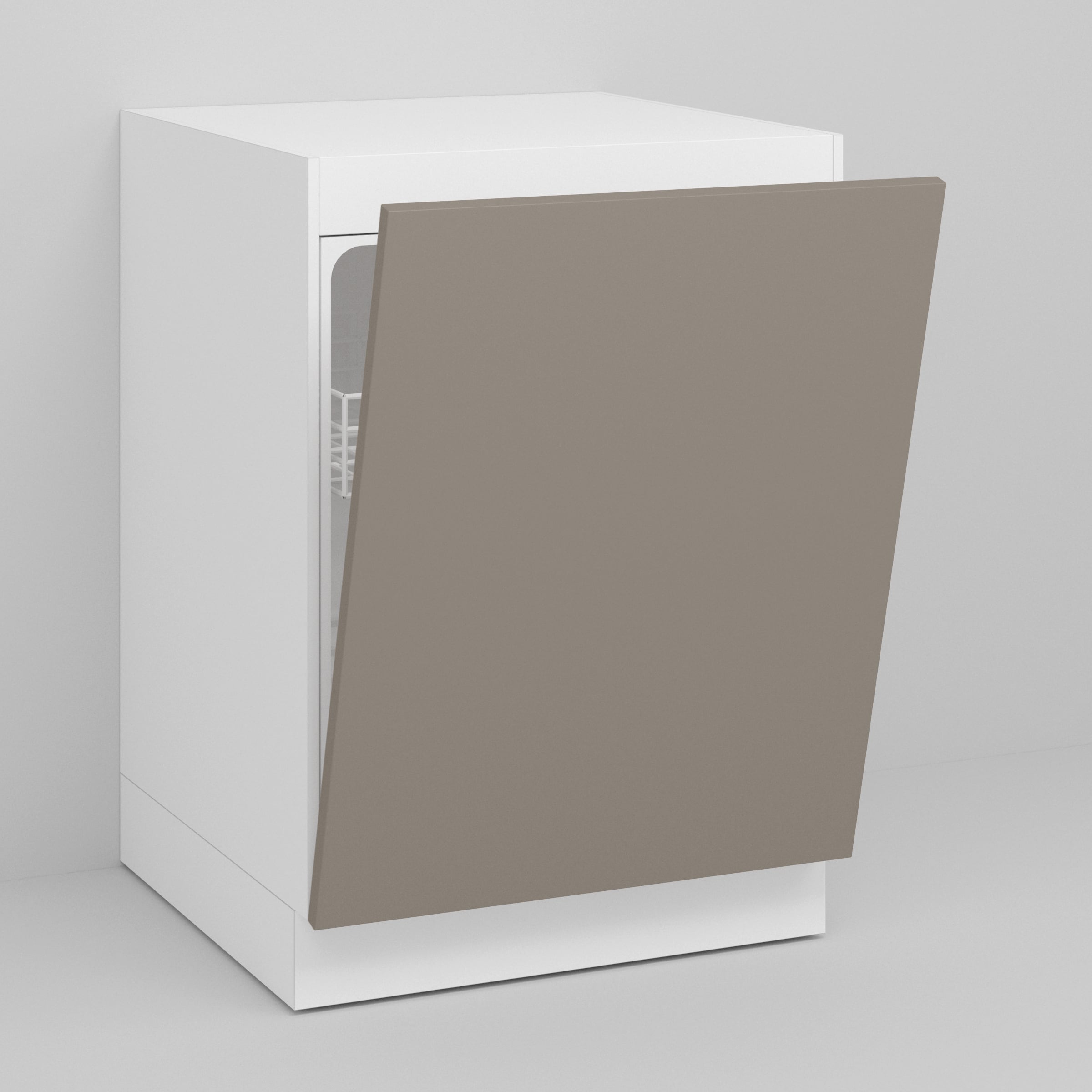 Desert Grey Supermatte Slab Door for Sektion 24" / 30" Dishwasher / Desert Grey
