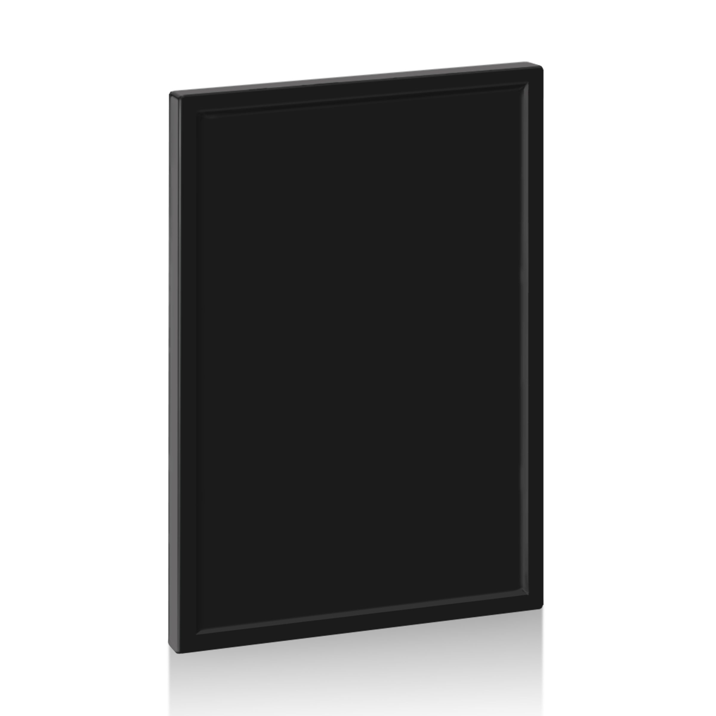 Replacement Cabinet Doors, Drawers & Panels - Supermatte Quarterline Black / Door