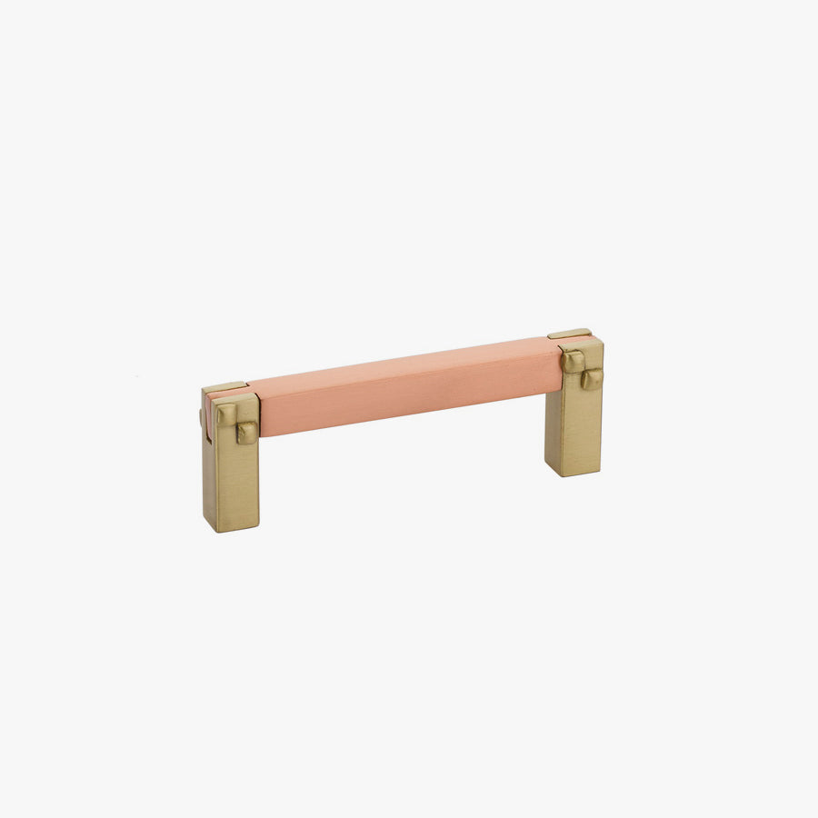 Arts and Crafts Mortise and Tenon Pull by Emtek 3" / Satin Brass