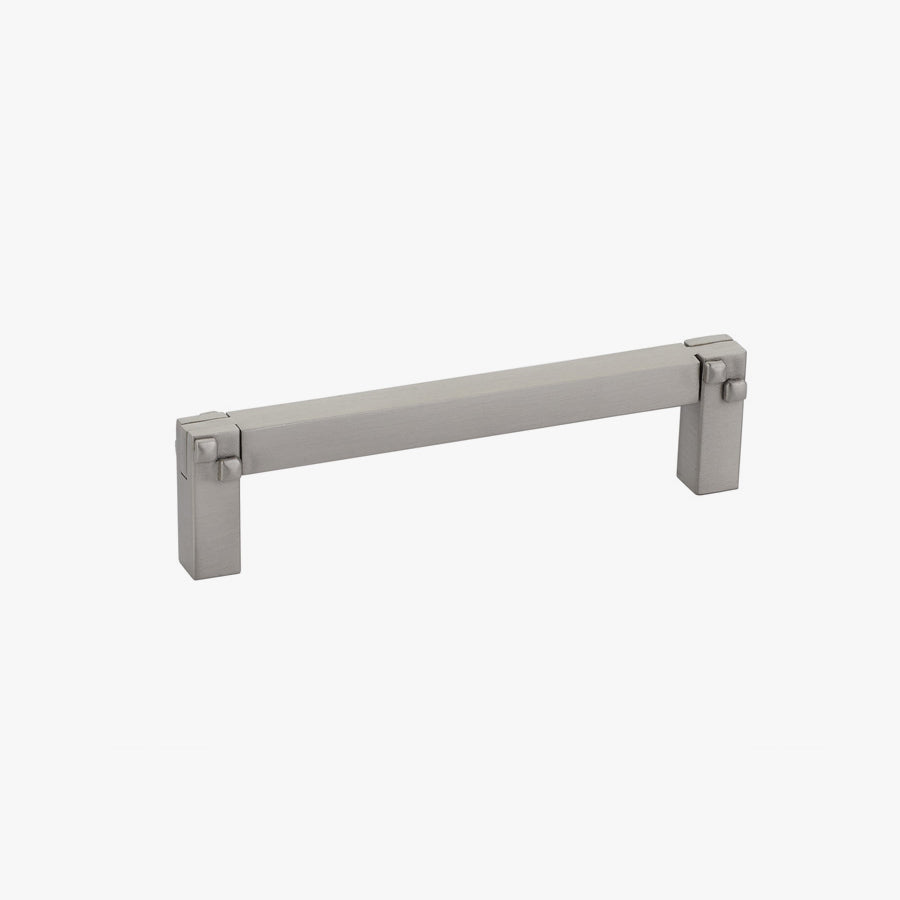 Arts and Crafts Mortise and Tenon Pull by Emtek 4" / Satin Nickel