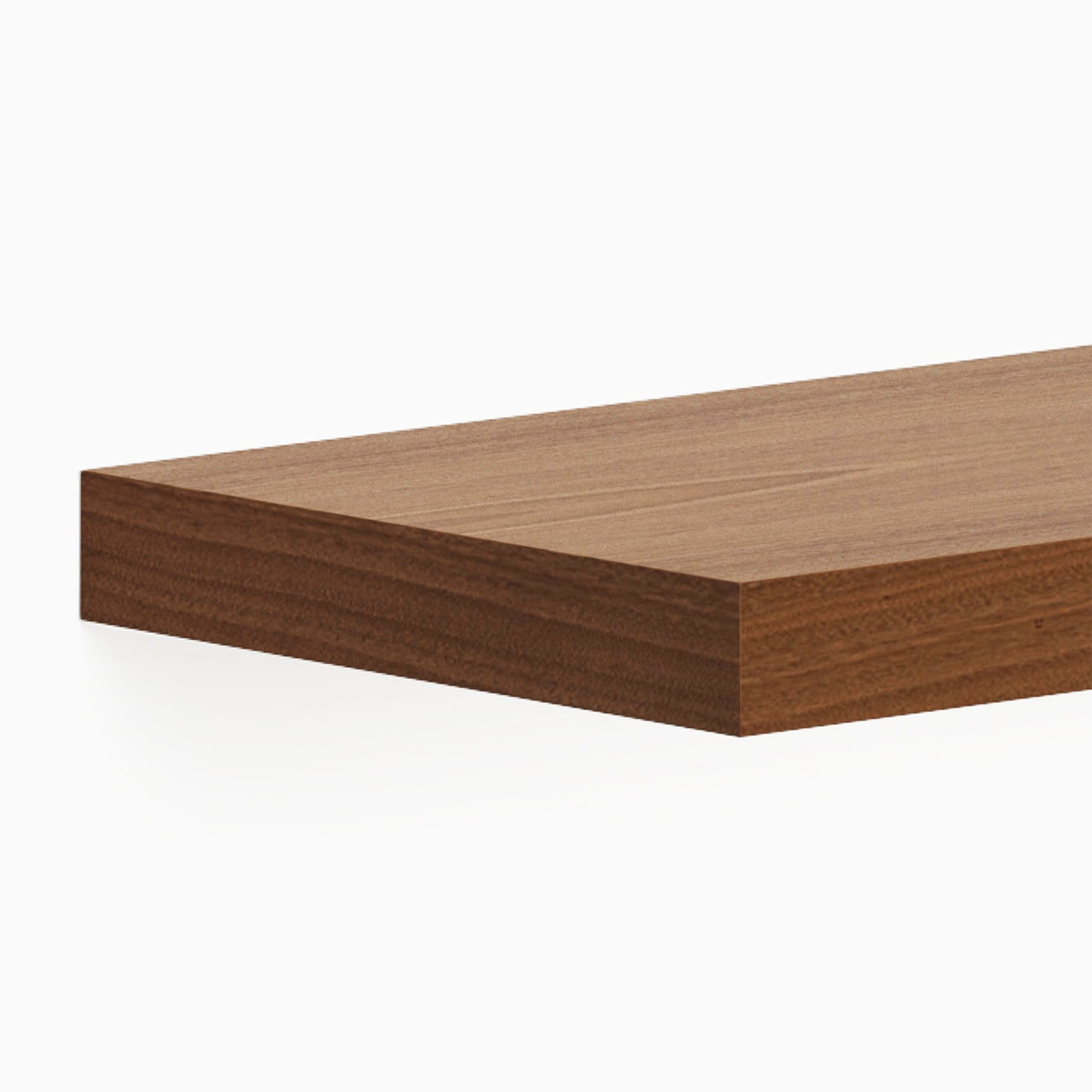 Mahogany Floating Shelf FS-12” x 12”