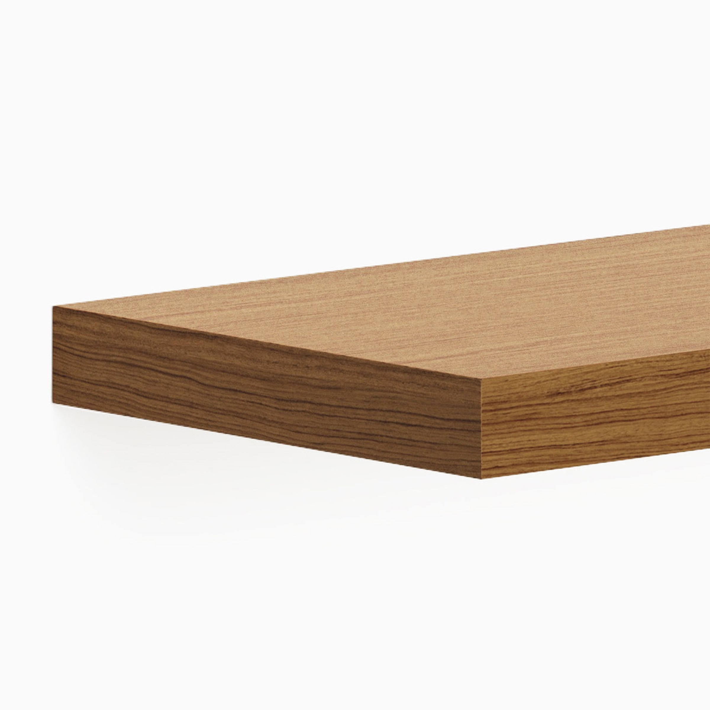 Teak Floating Shelf FS-12” x 12”