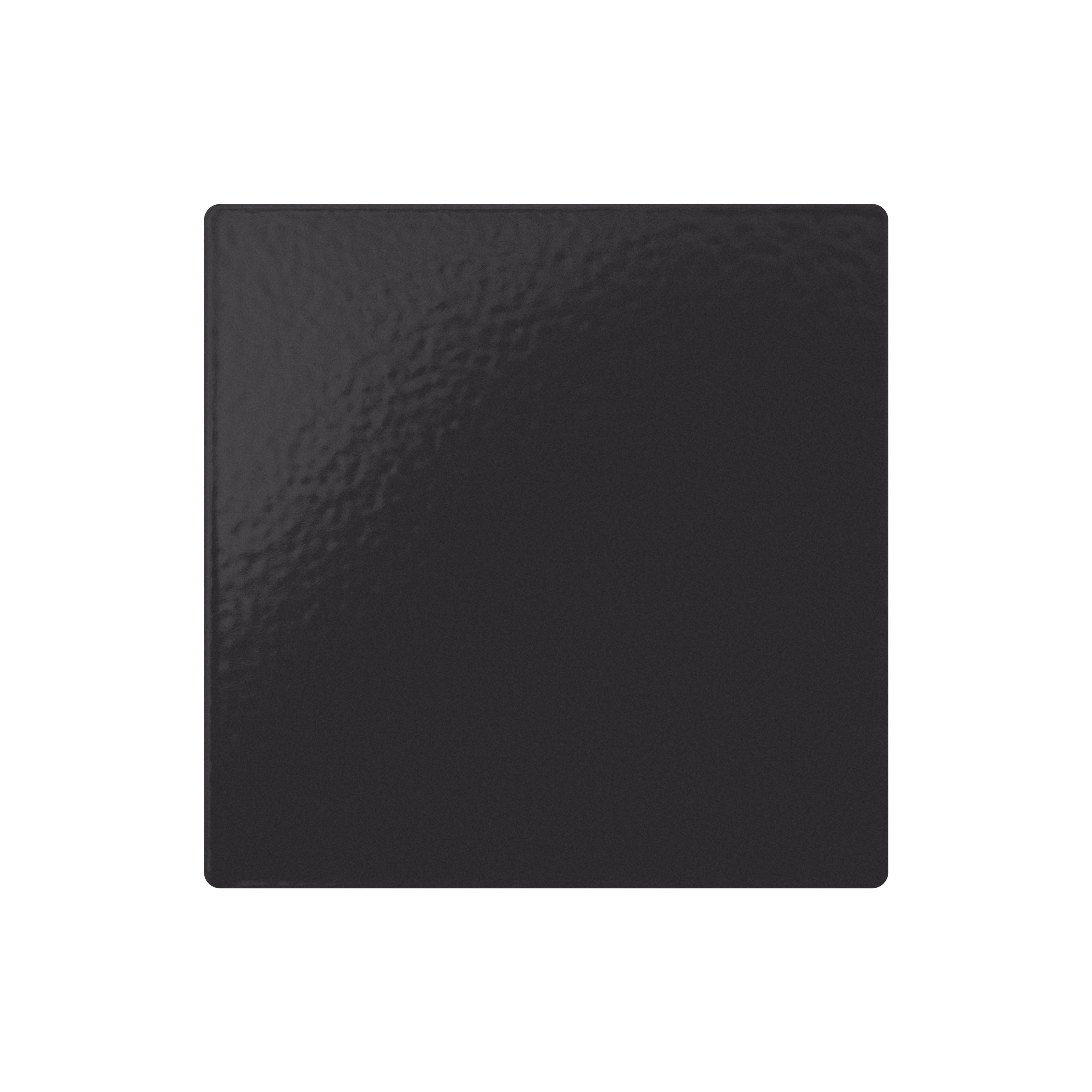 3-in x 3-in Metal Sample by Shelfology Black