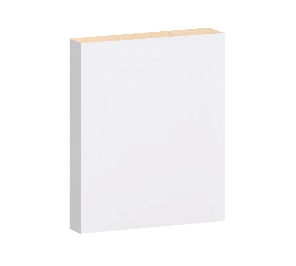 5" x 4" Cabinet Door Sample Supermatte Slab / White