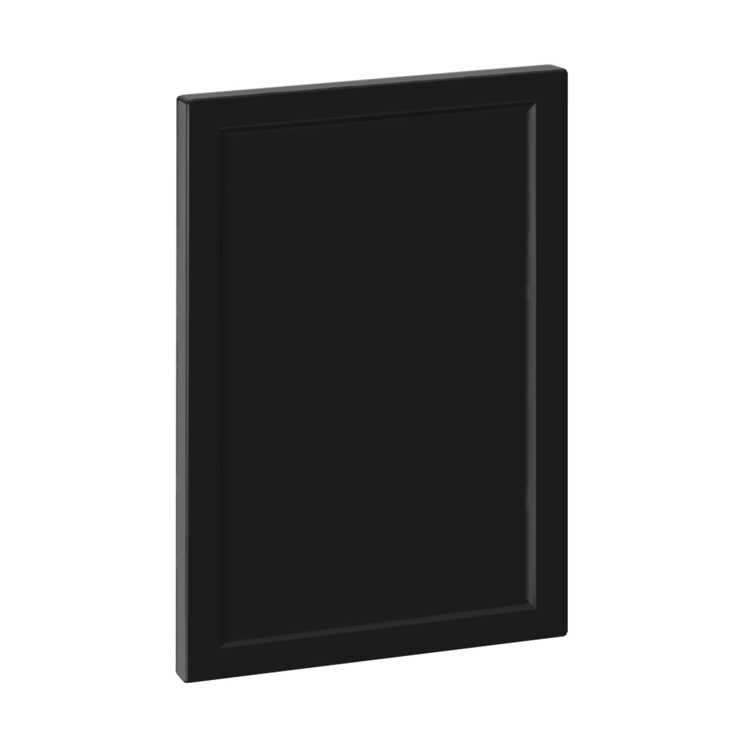 8" x 12" Cabinet Door Sample SSS Quarterline / Black