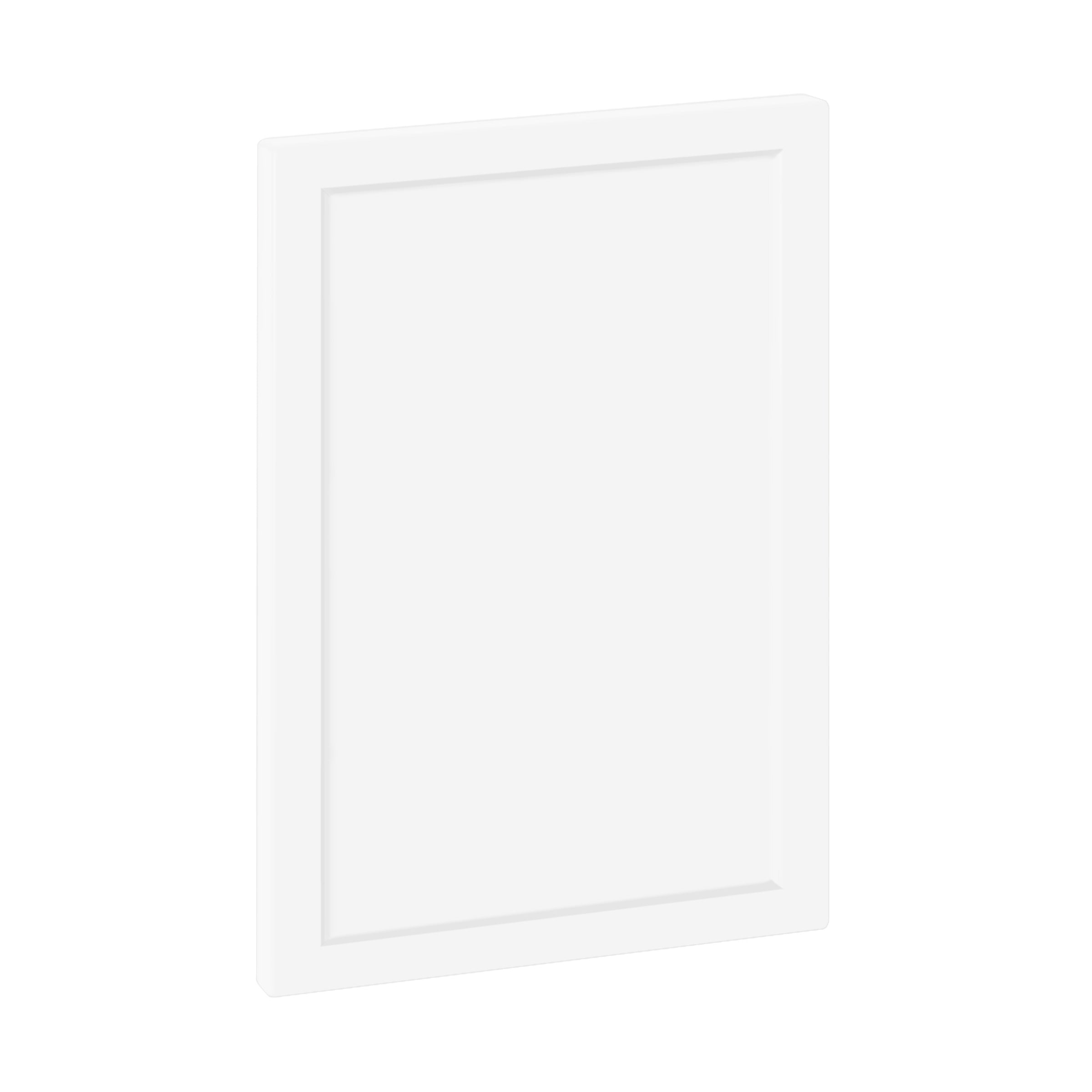 8" x 12" Cabinet Door Sample SSS Quarterline / White