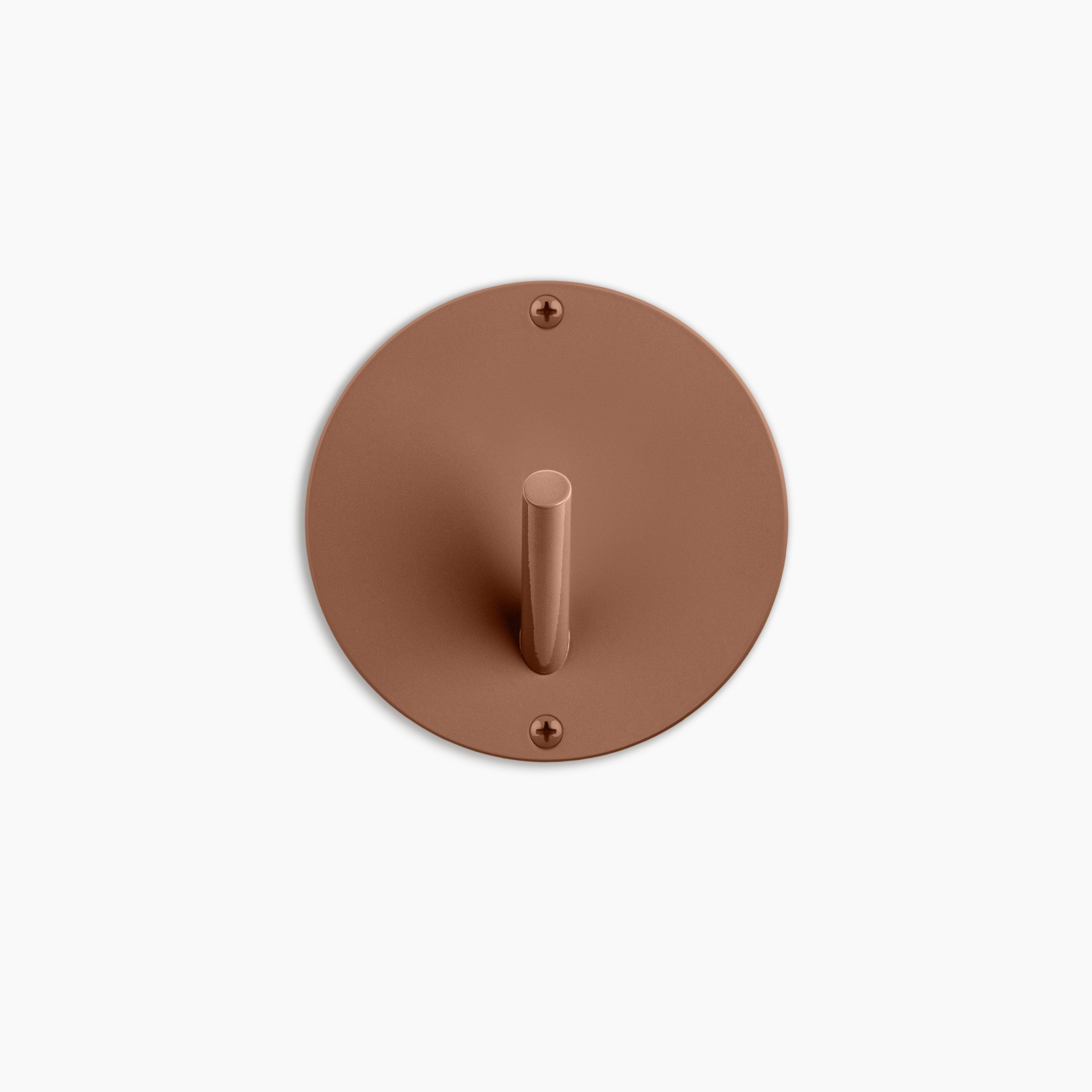 Peggy Round #1 Wall Hook by Shelfology Drywall / Berry