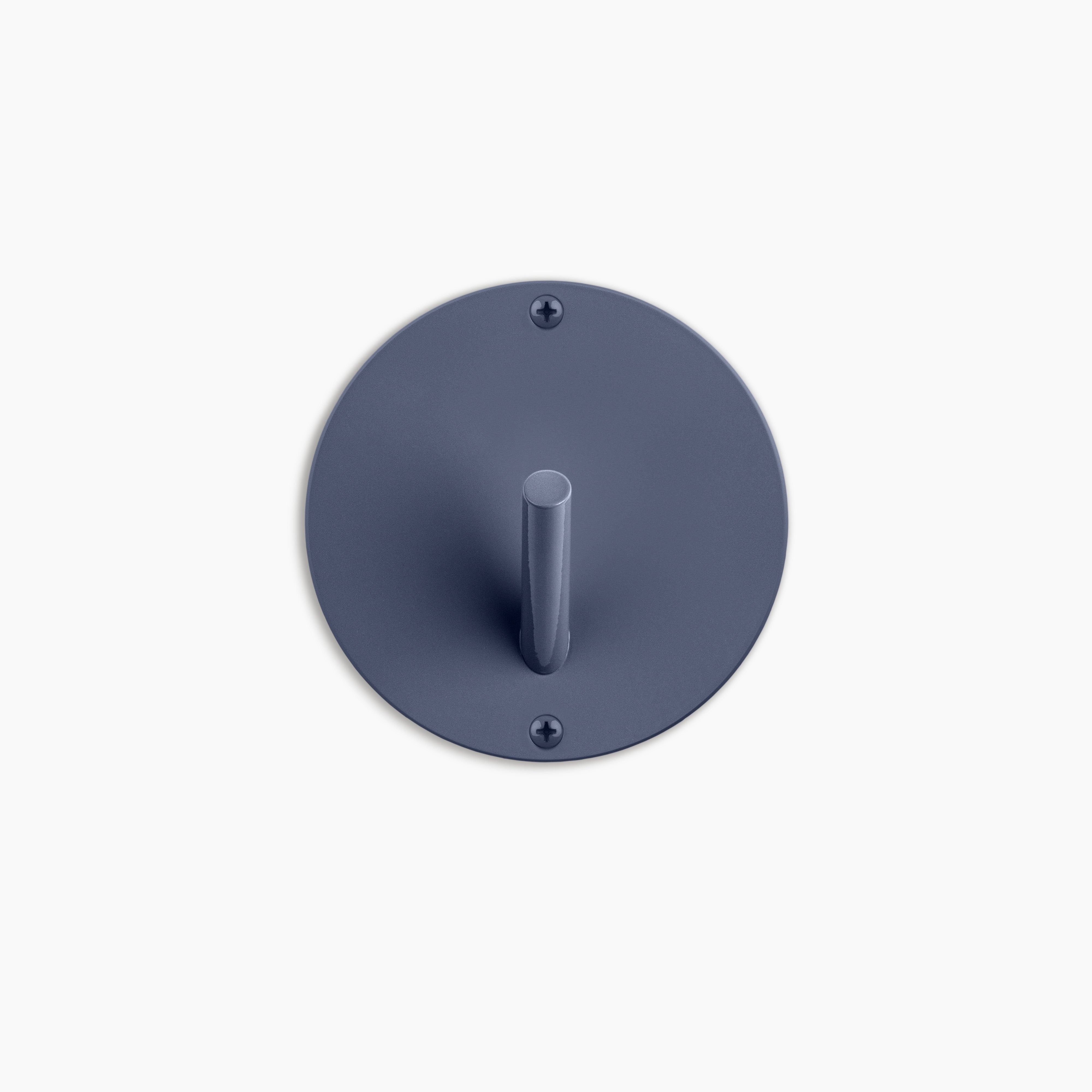 Peggy Round #1 Wall Hook by Shelfology Drywall / Lake