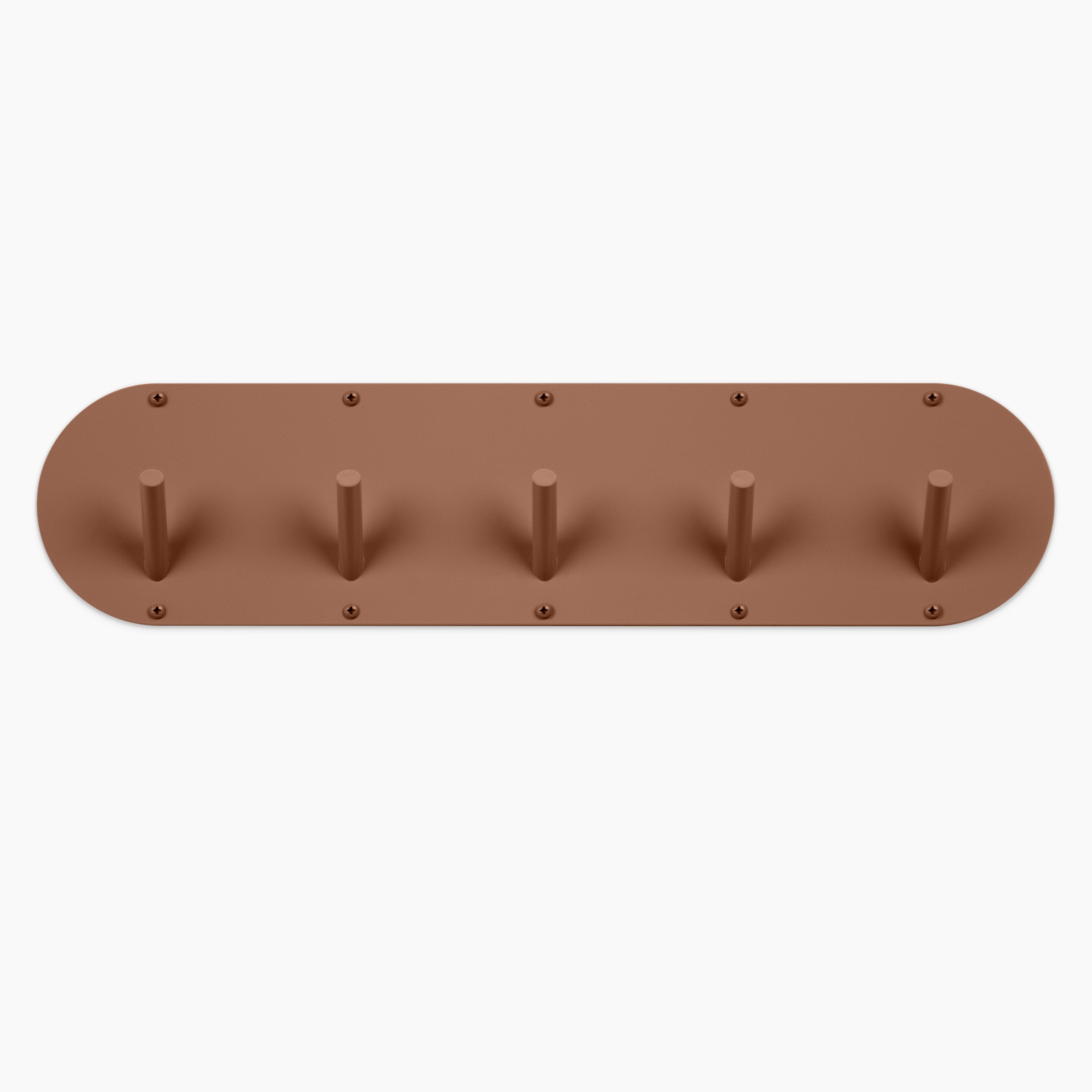 Peggy Round #5 Wall Hook by Shelfology Drywall / Berry