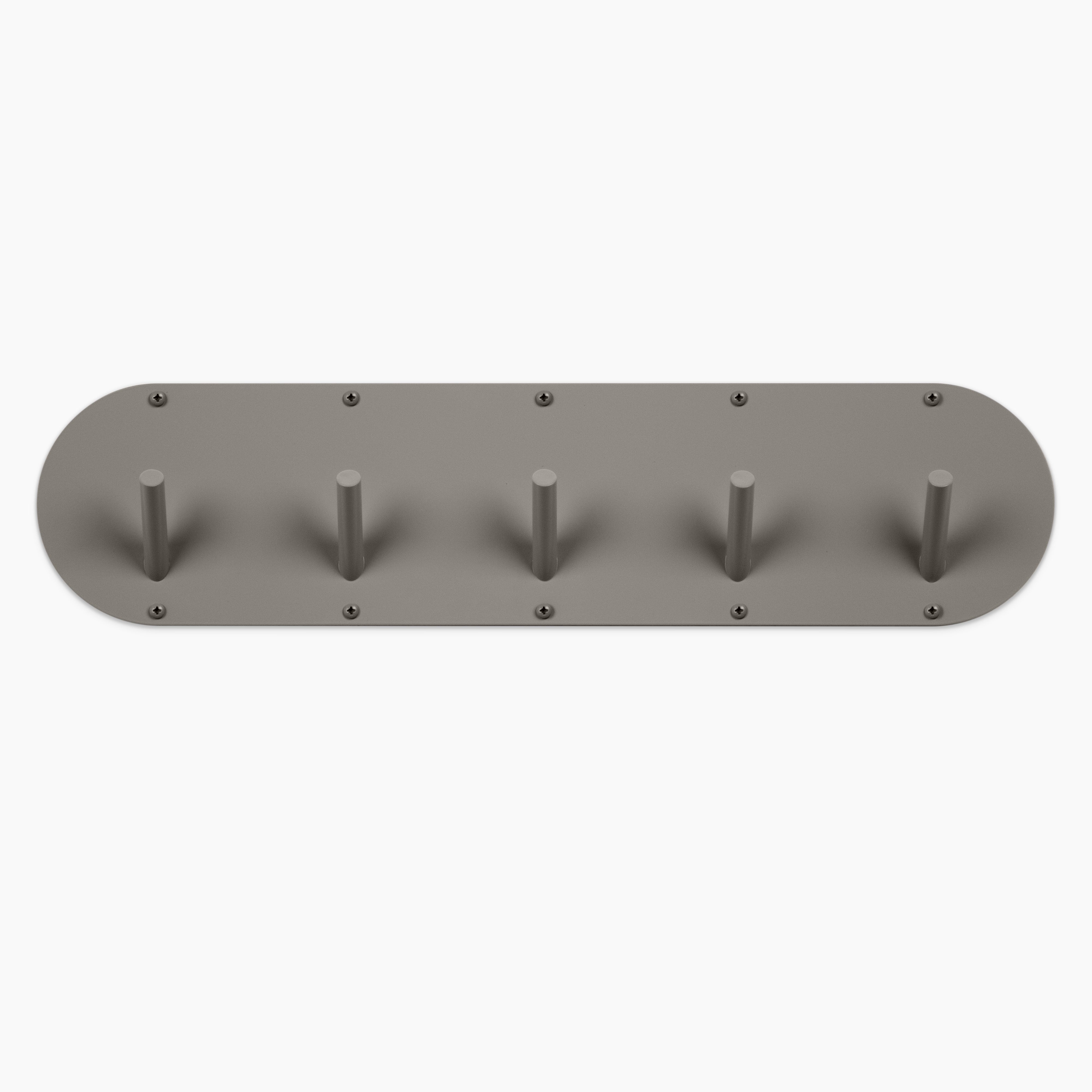 Peggy Round #5 Wall Hook by Shelfology Drywall / Desert Grey