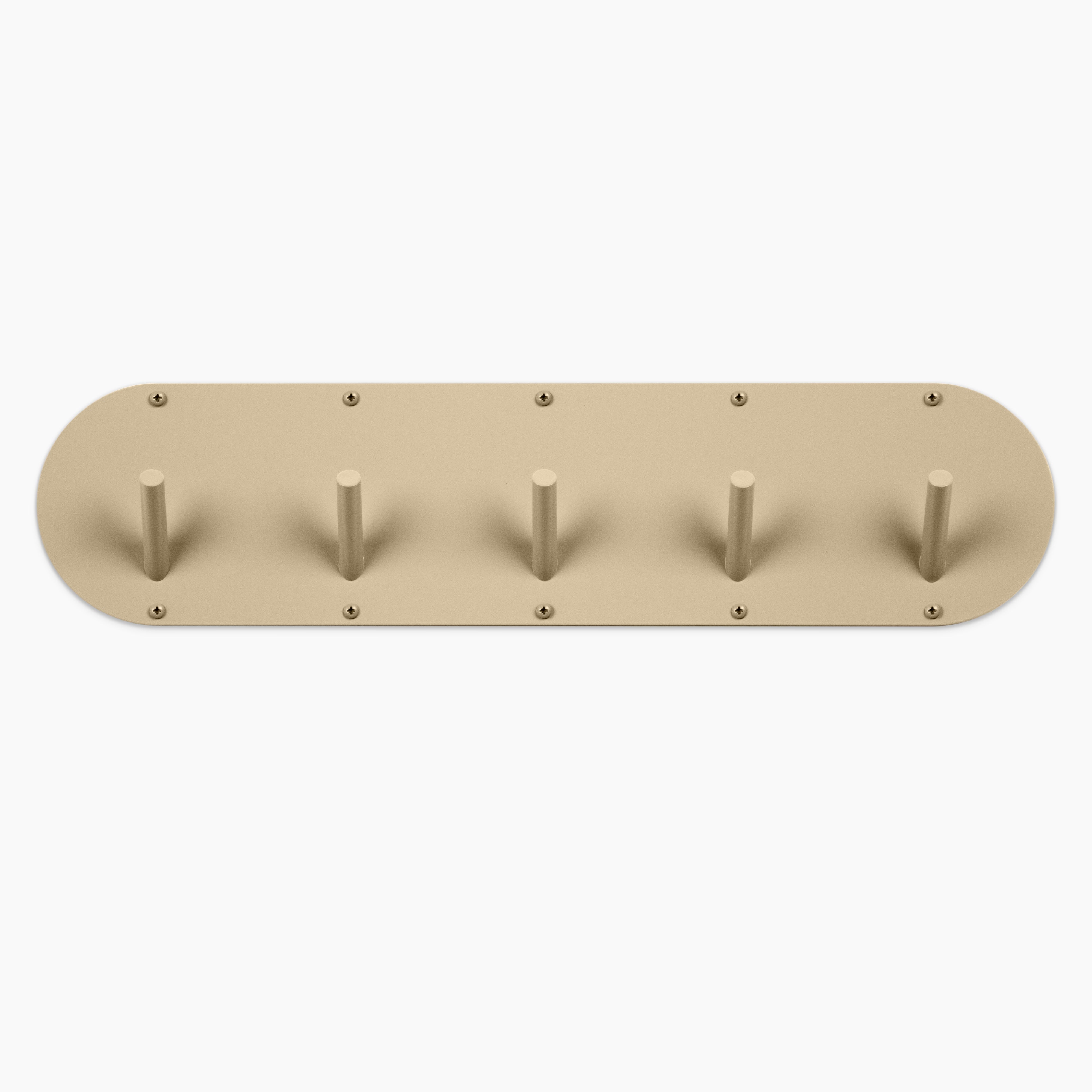 Peggy Round #5 Wall Hook by Shelfology Drywall / Sand