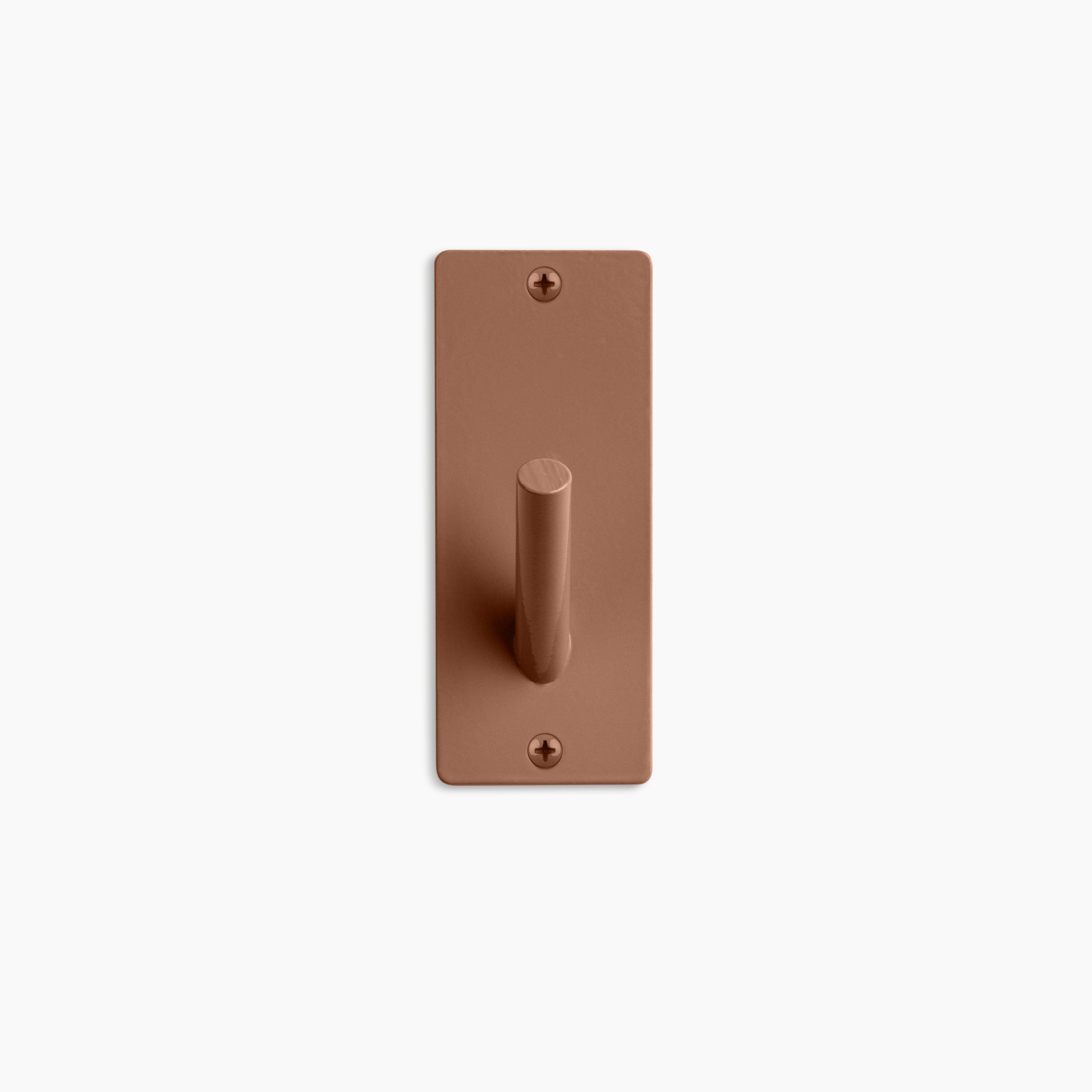 Peggy Square #1 Wall Hook by Shelfology Drywall / Berry
