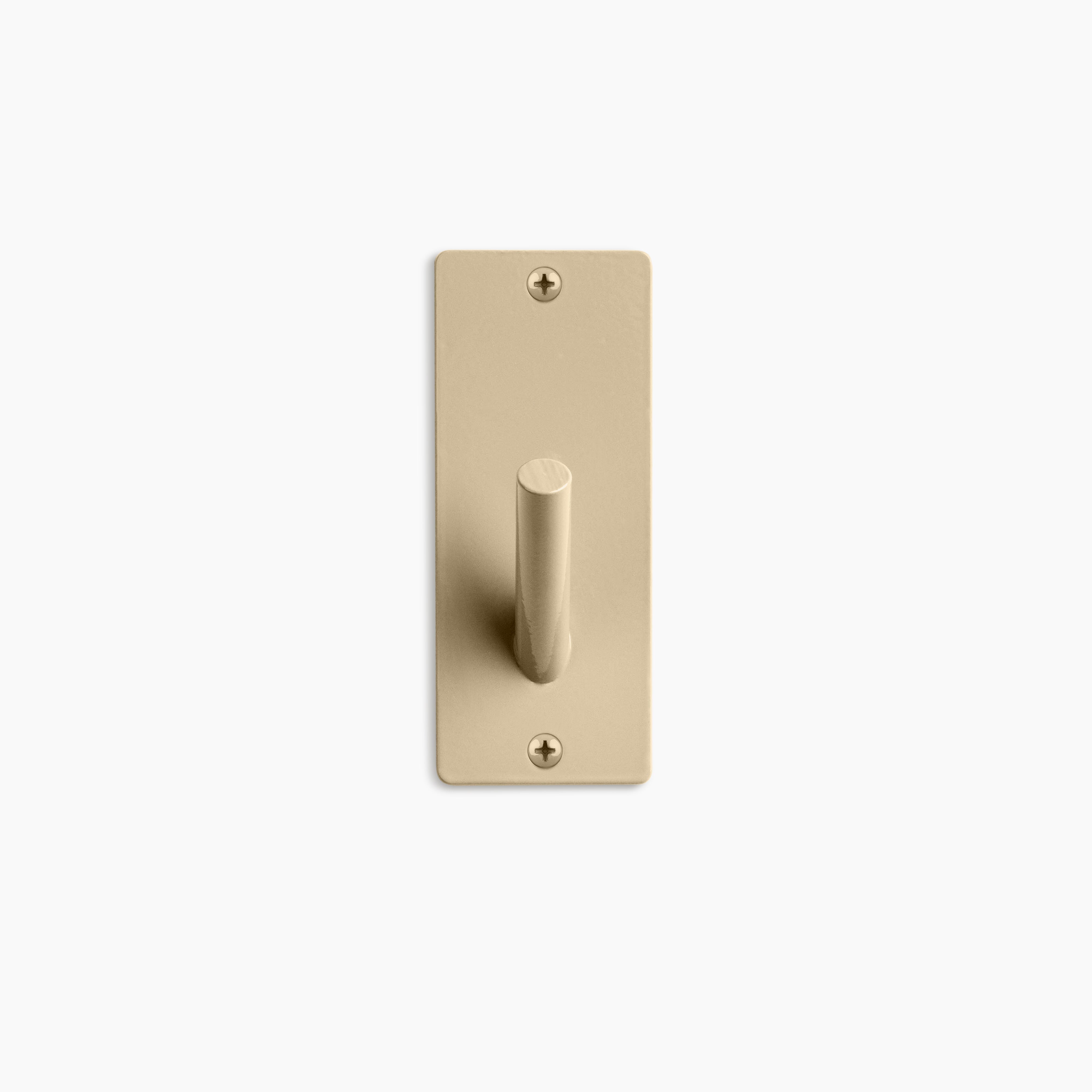 Peggy Square #1 Wall Hook by Shelfology Drywall / Sand