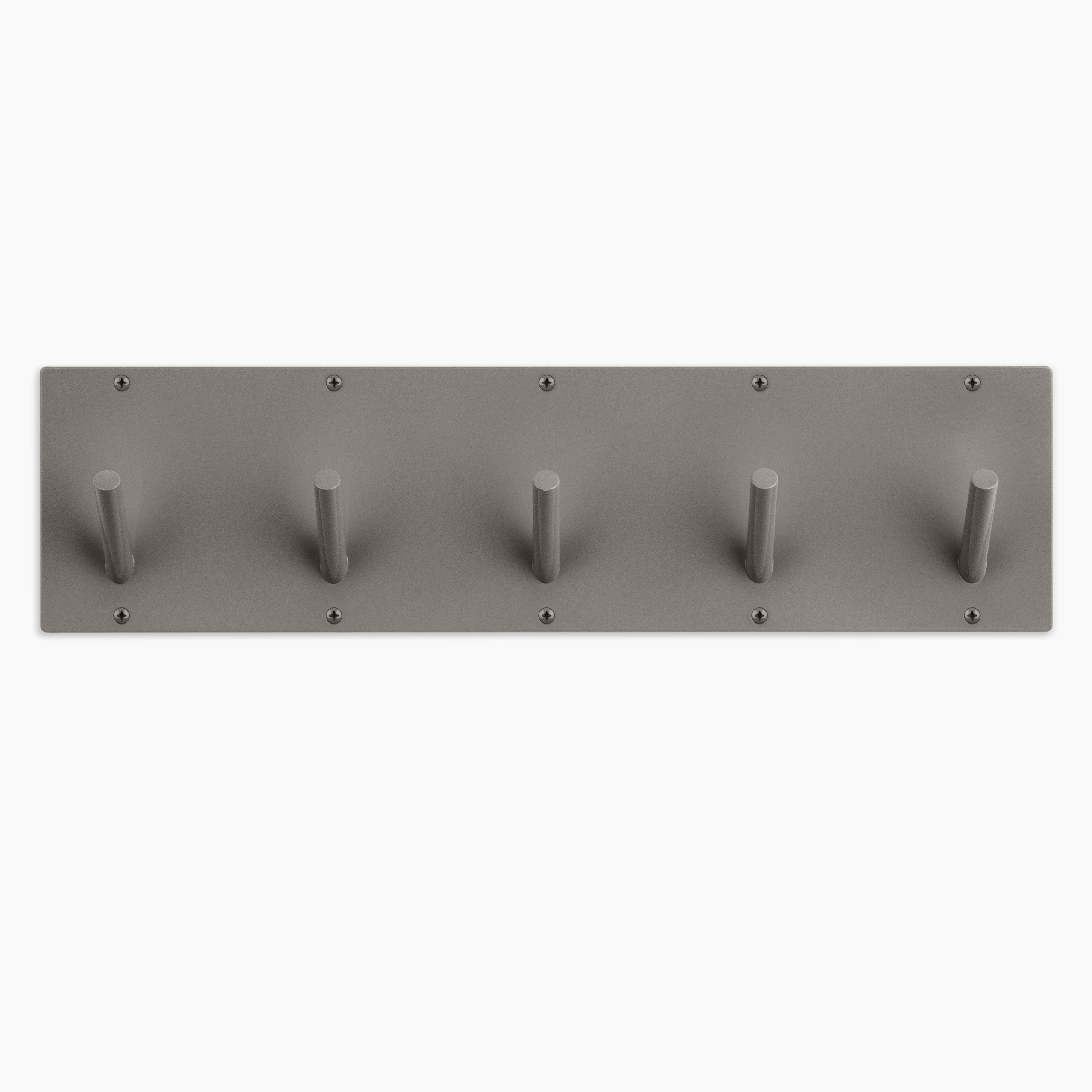 Peggy Square #5 Wall Hook by Shelfology Drywall / Desert Grey