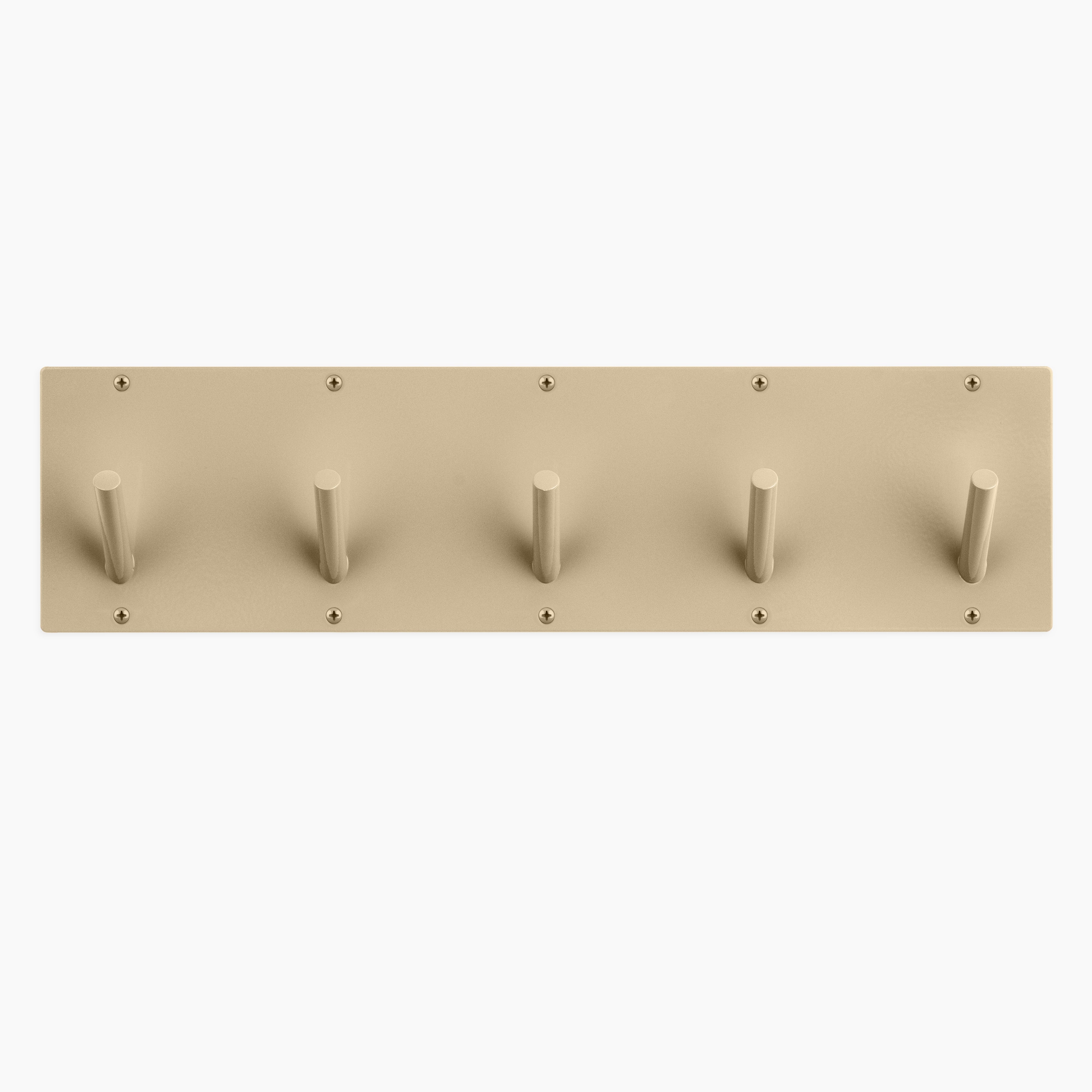 Peggy Square #5 Wall Hook by Shelfology Drywall / Sand
