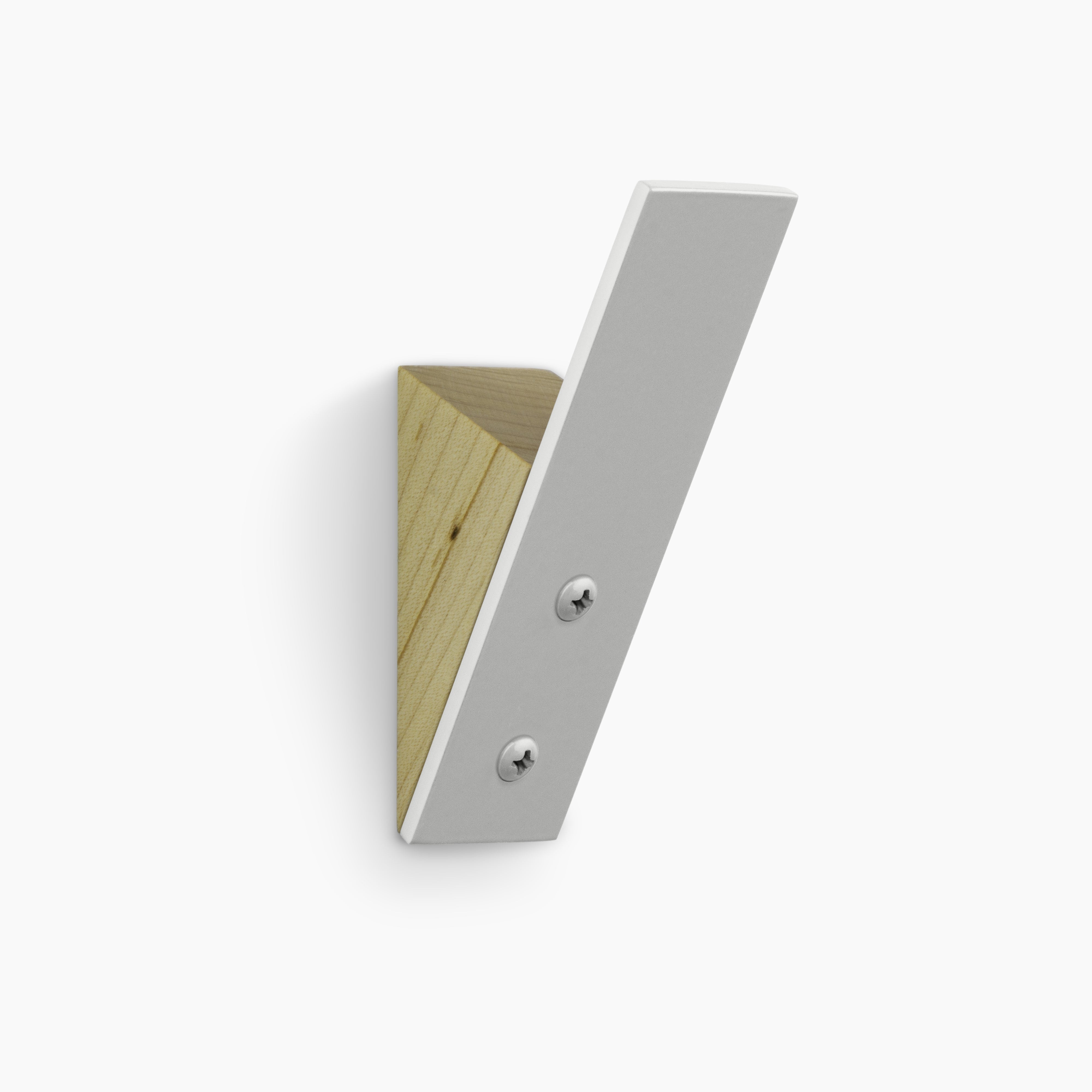 Shard Maple Wall Hook by Shelfology Drywall / Breeze