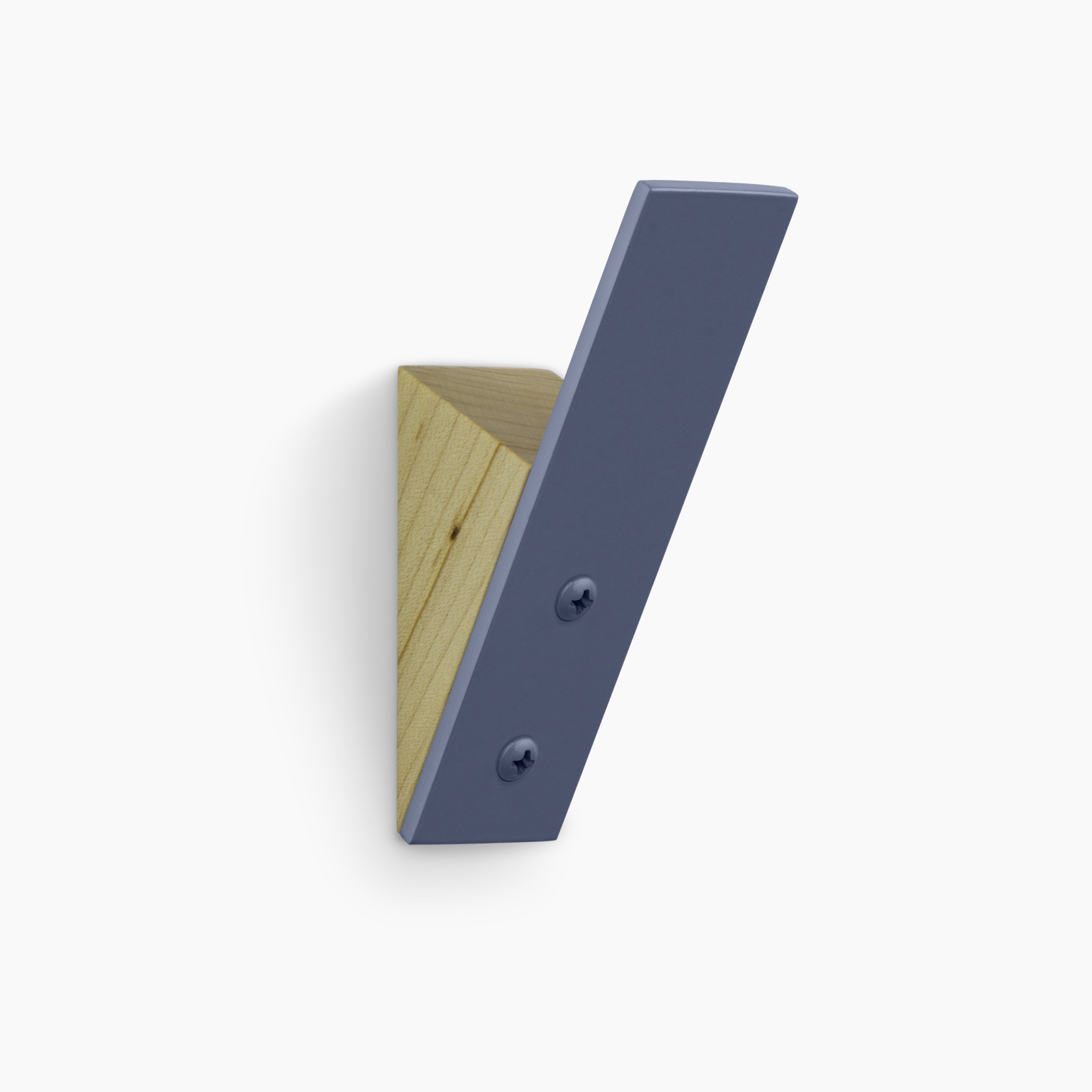 Shard Maple Wall Hook by Shelfology Drywall / Lake