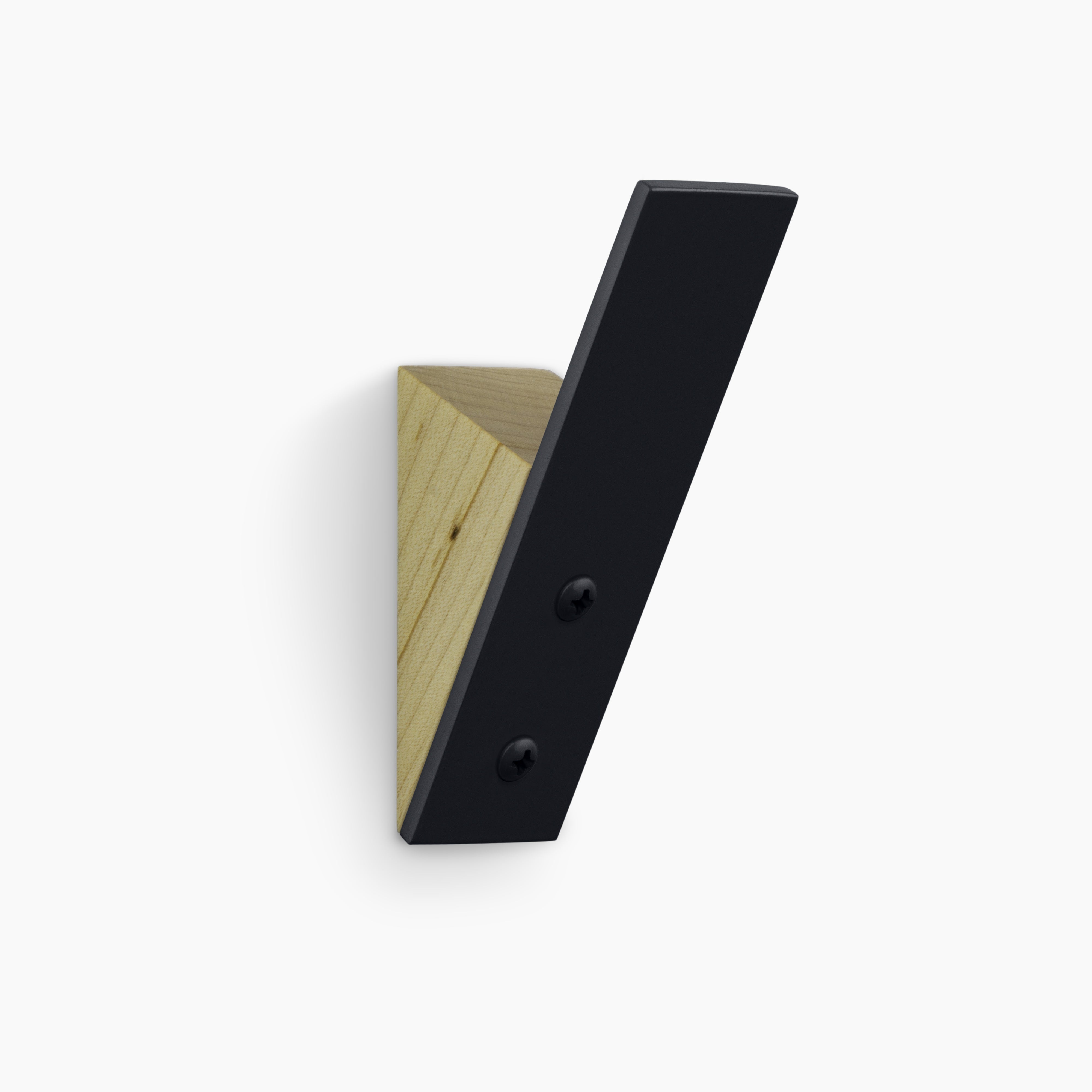 Shard Maple Wall Hook by Shelfology Drywall / Night Sky